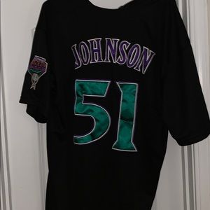 Diamond backs jersey Randy Johnson